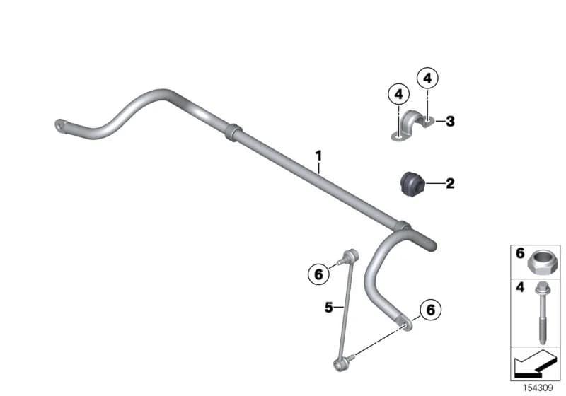 ECE — 31 Front Axle › 31_0778 Stabilizer, front