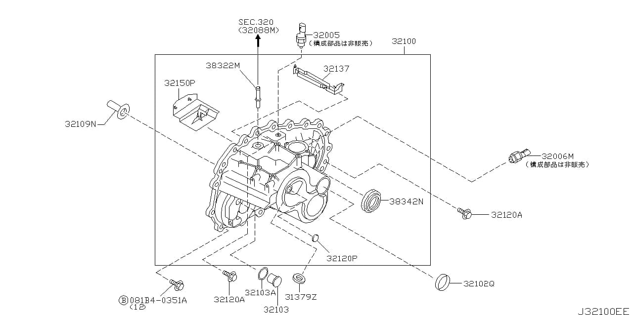 PRIMERA (P12) — Chassis › 321A 002