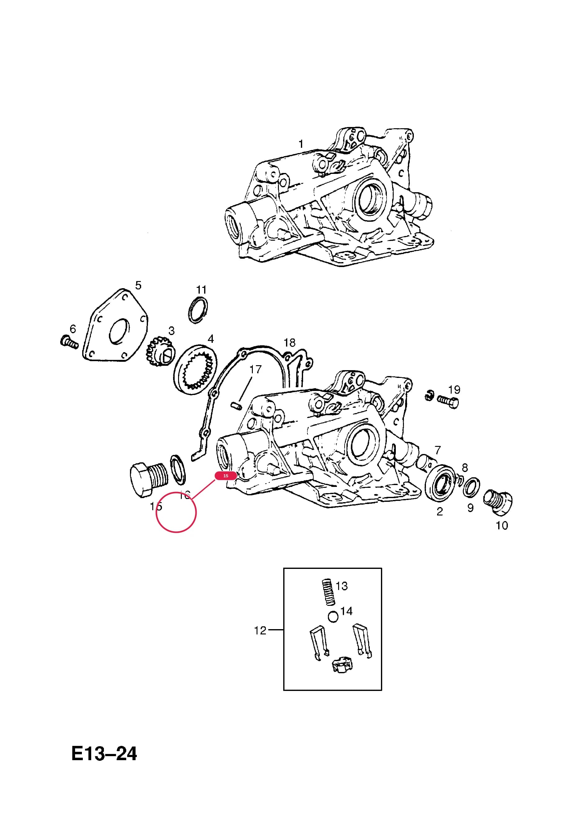 PLUG,SWITCH HOLE (NLS.- NO REPLACEMENT PART) — Opel  FRONTERA-A ( 1992 -  1998) — E ENGINE AND CLUTCH › 3 X22XE PETROL ENGINE