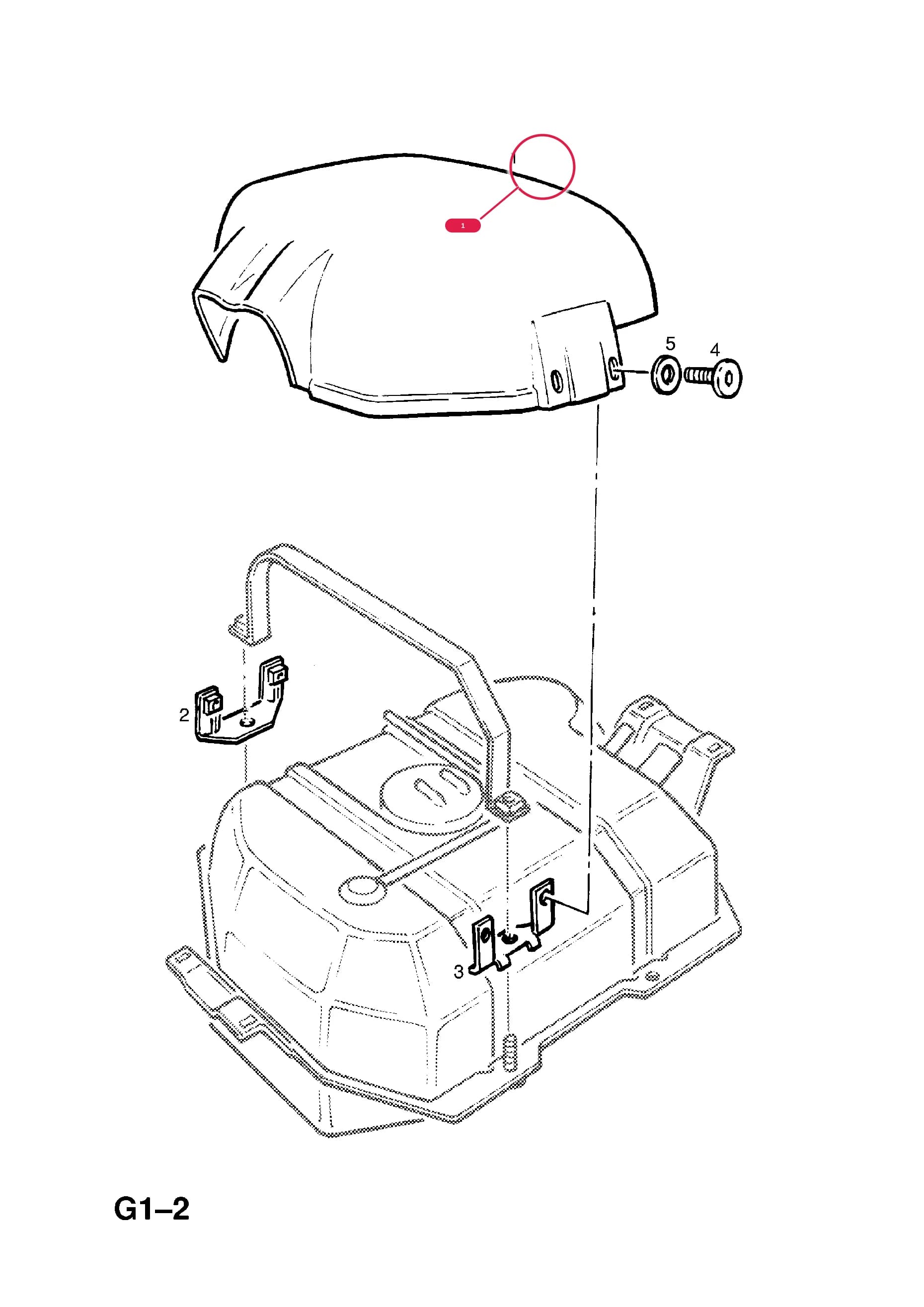 PROTECTOR,FUEL TANK (NLS.- NO REPLACEMENT PART) — Opel  FRONTERA-A ( 1992 -  1998) — G FUEL AND EXHAUST › 132.FUEL TANK PROTECTOR (CONTD.)