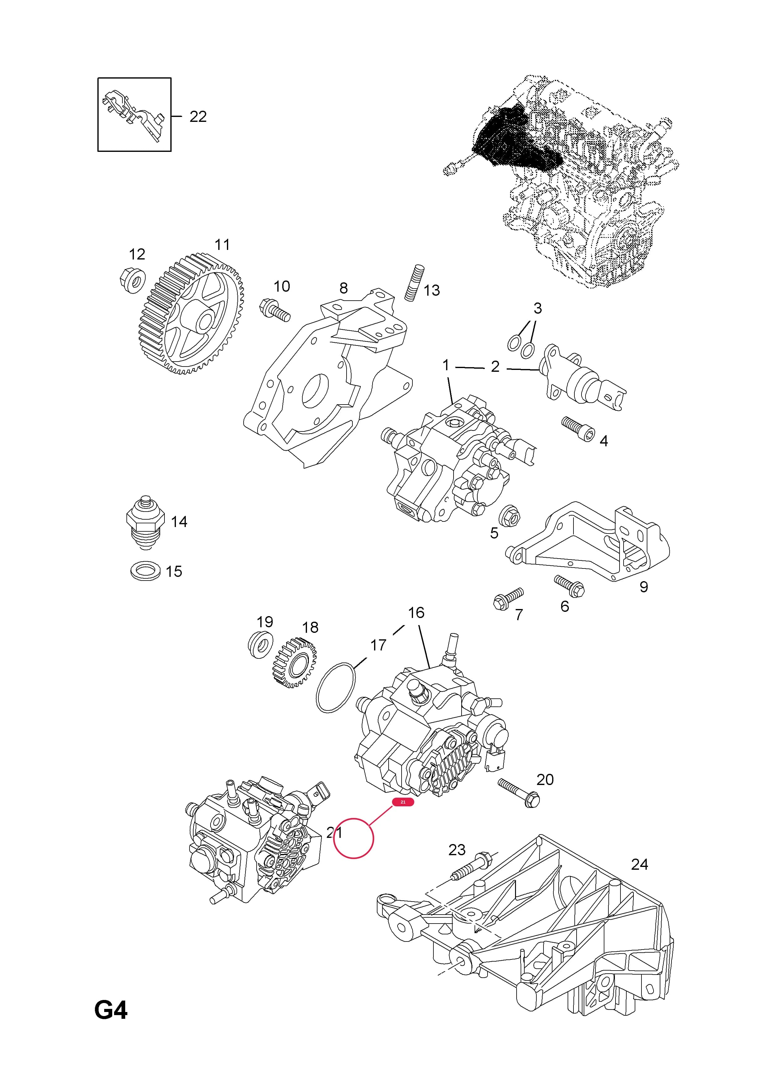 PUMP,ASSY.,FUEL INJECTION — Opel  VIVARO-A ( 2001 - ) — G FUEL AND EXHAUST › 76.FUEL INJECTION PUMP