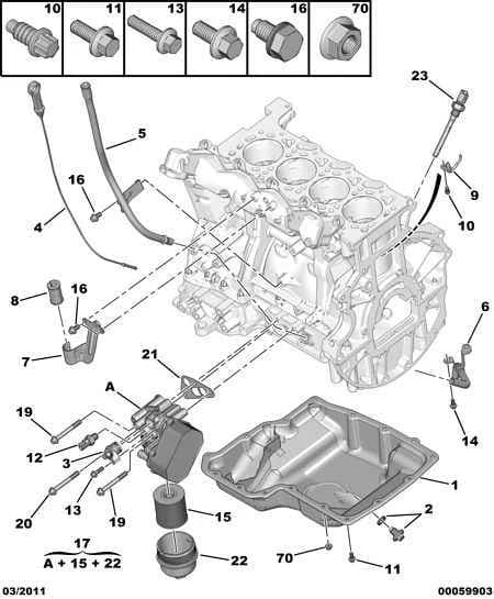 mechanical — lubrication › ENGINE OIL SUMP FILTER PROBE