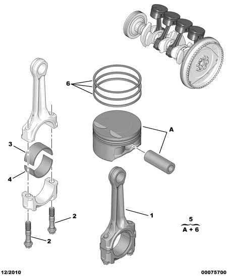 mechanical — crankshaft › ROD JACKET PISTON RINGS