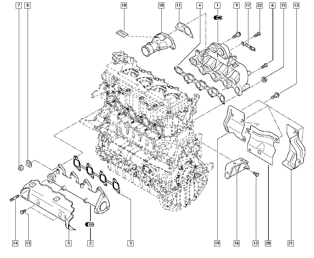 ED0S — Manual › 12 Carburation / Manifold