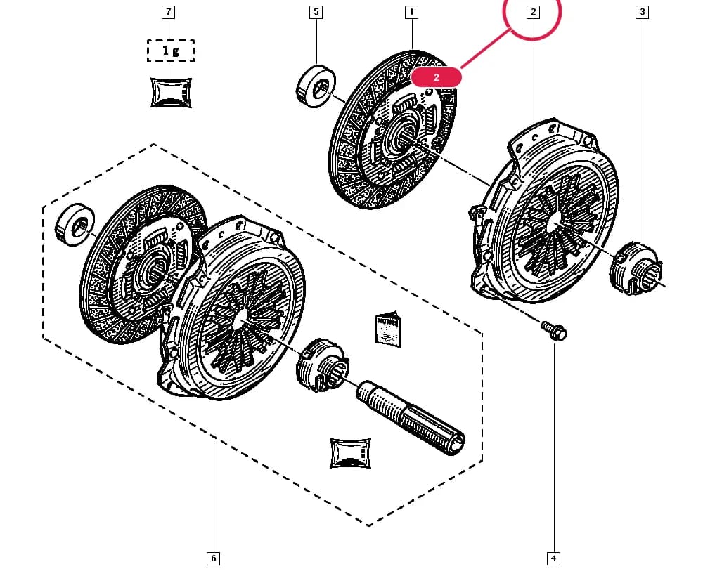 BA00 — Manual › 20 Clutch / Clutch