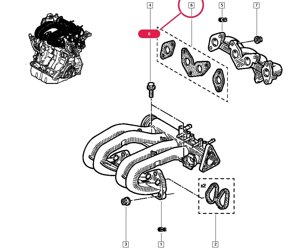 557K — Manual › 12 Carburation / Manifold