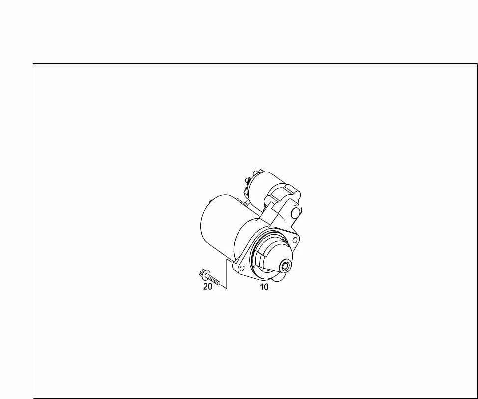 660.950 — 15 ENGINE ELECTRICAL EQUIPMENT › 015 STARTING MOTOR