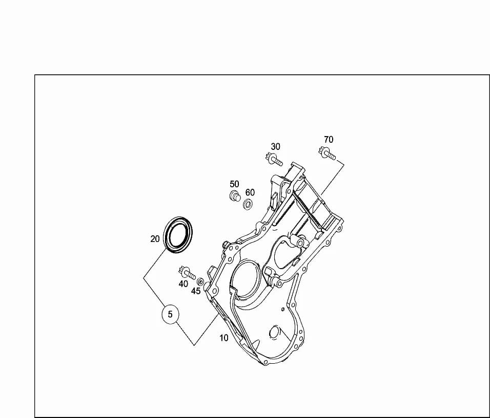 660.950 — 01 ENGINE HOUSING › 030 TIMING CASE