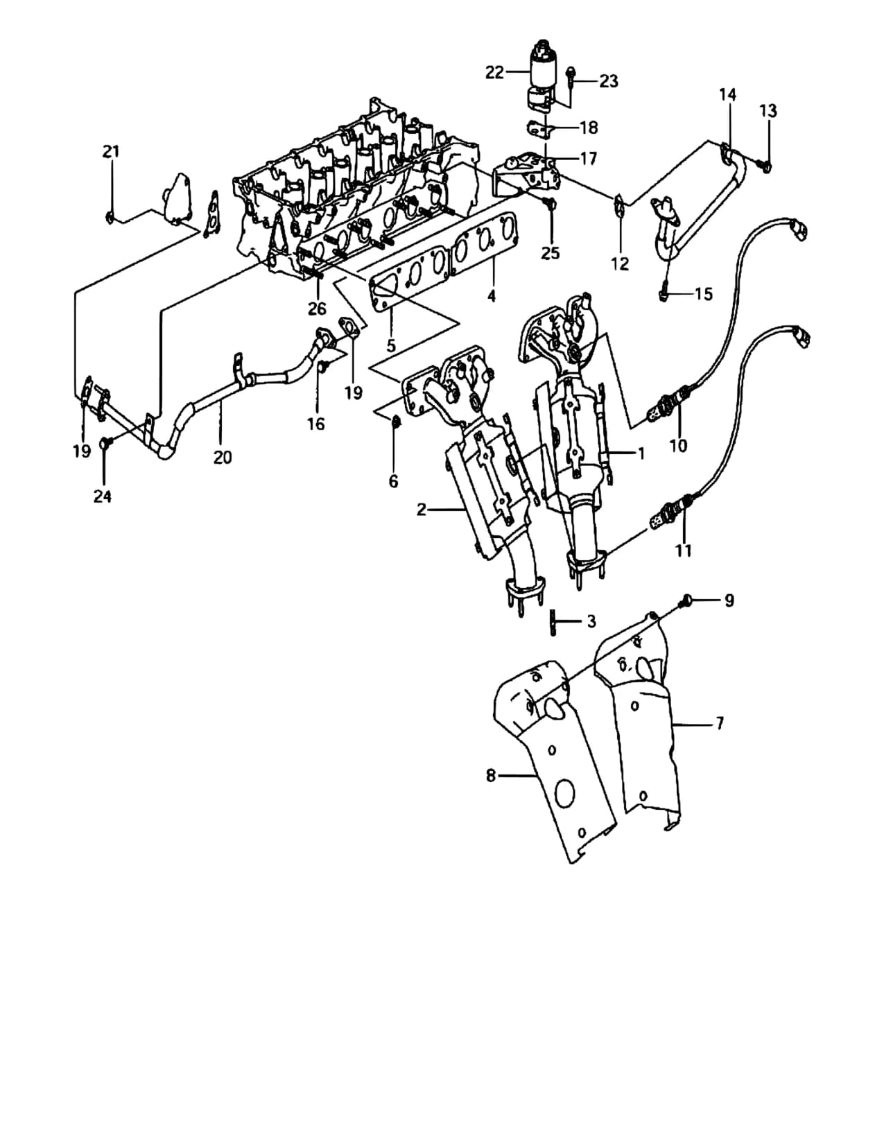 RP625 (E03,E33:MY 2004) — Exhaust › 16 - EXHAUST MANIFOLD