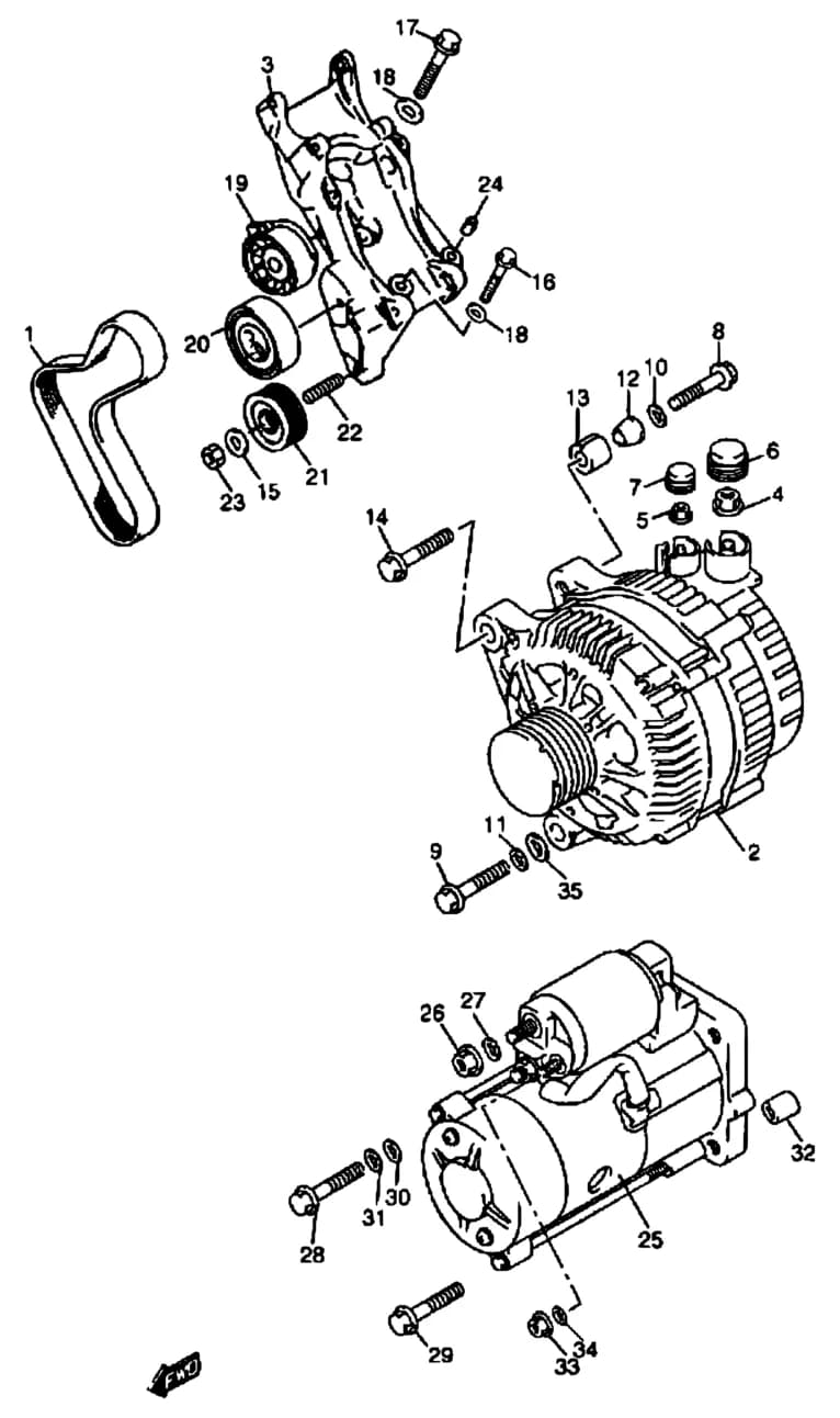 SE420 HDI 3DR (Santana) — Electrical › 38 - ENGINE ELECTRICAL