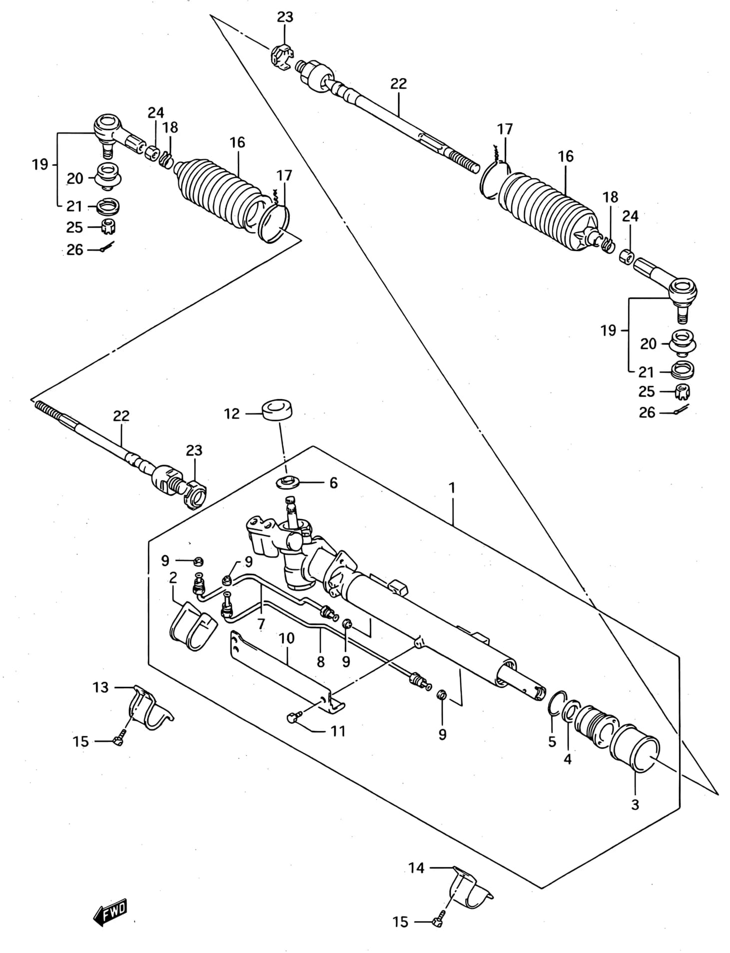 SF413 (E01) — Steering › 196 - PS UNIT (TYPE 1:E12,E30,E35)