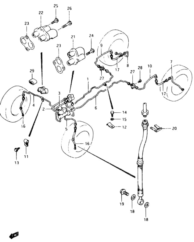 SB308-2 (E01) — Brake › 84 - BRAKE PIPING