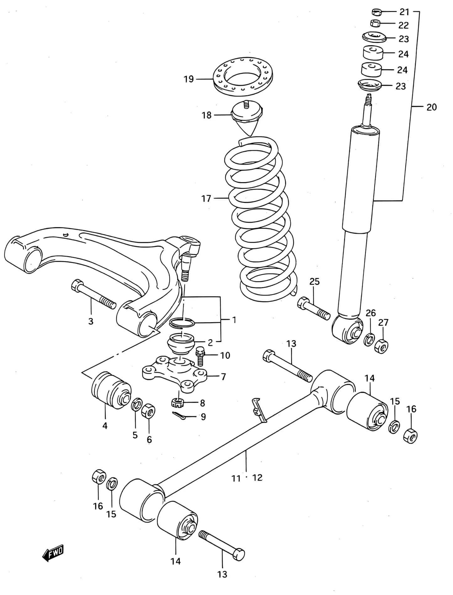 SE416-2 (5DR) — Suspension › 83 - REAR SUSPENSION