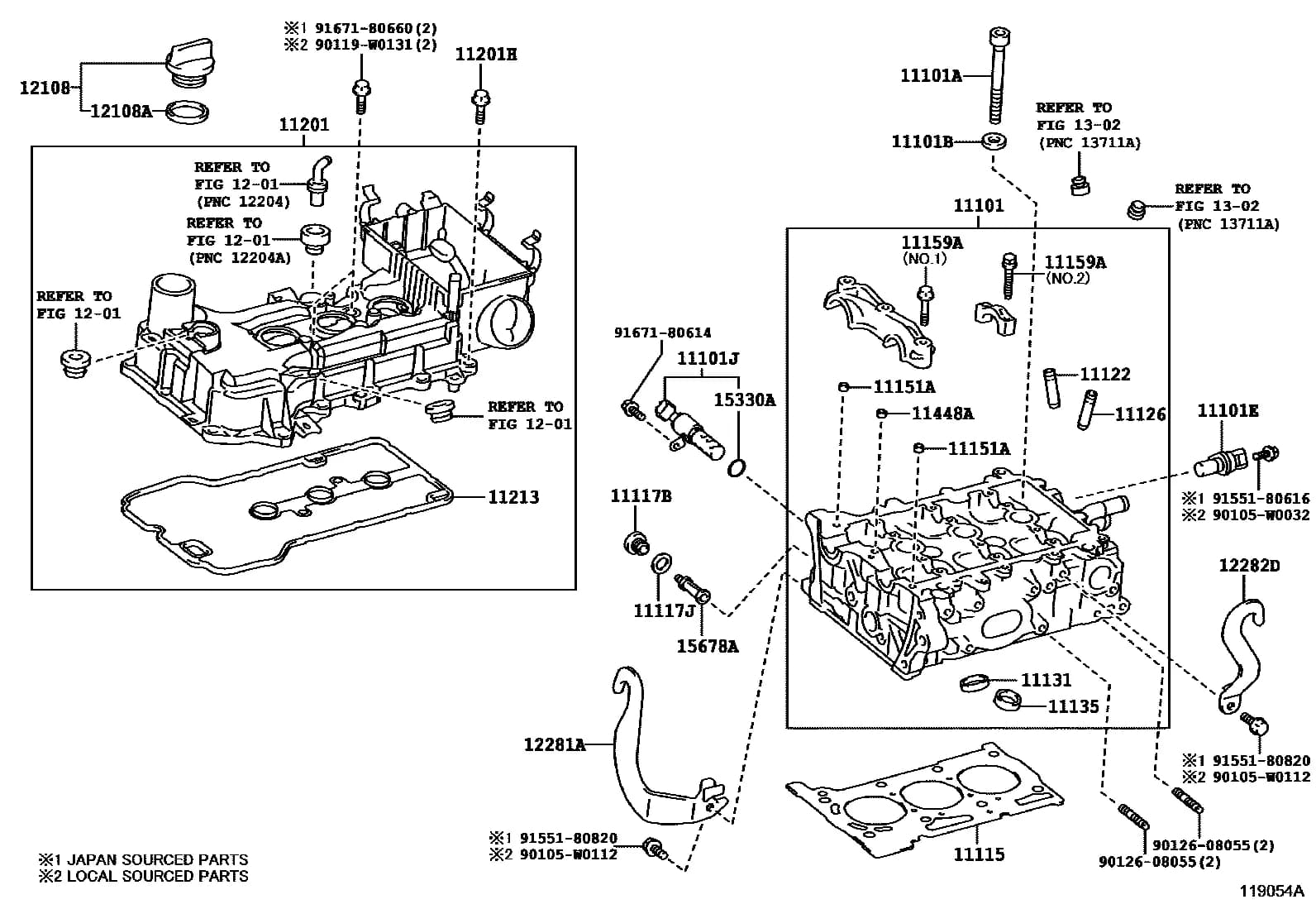 AYGO 101520 — KGB40L-AGMGKW › 11-04 CYLINDER HEAD