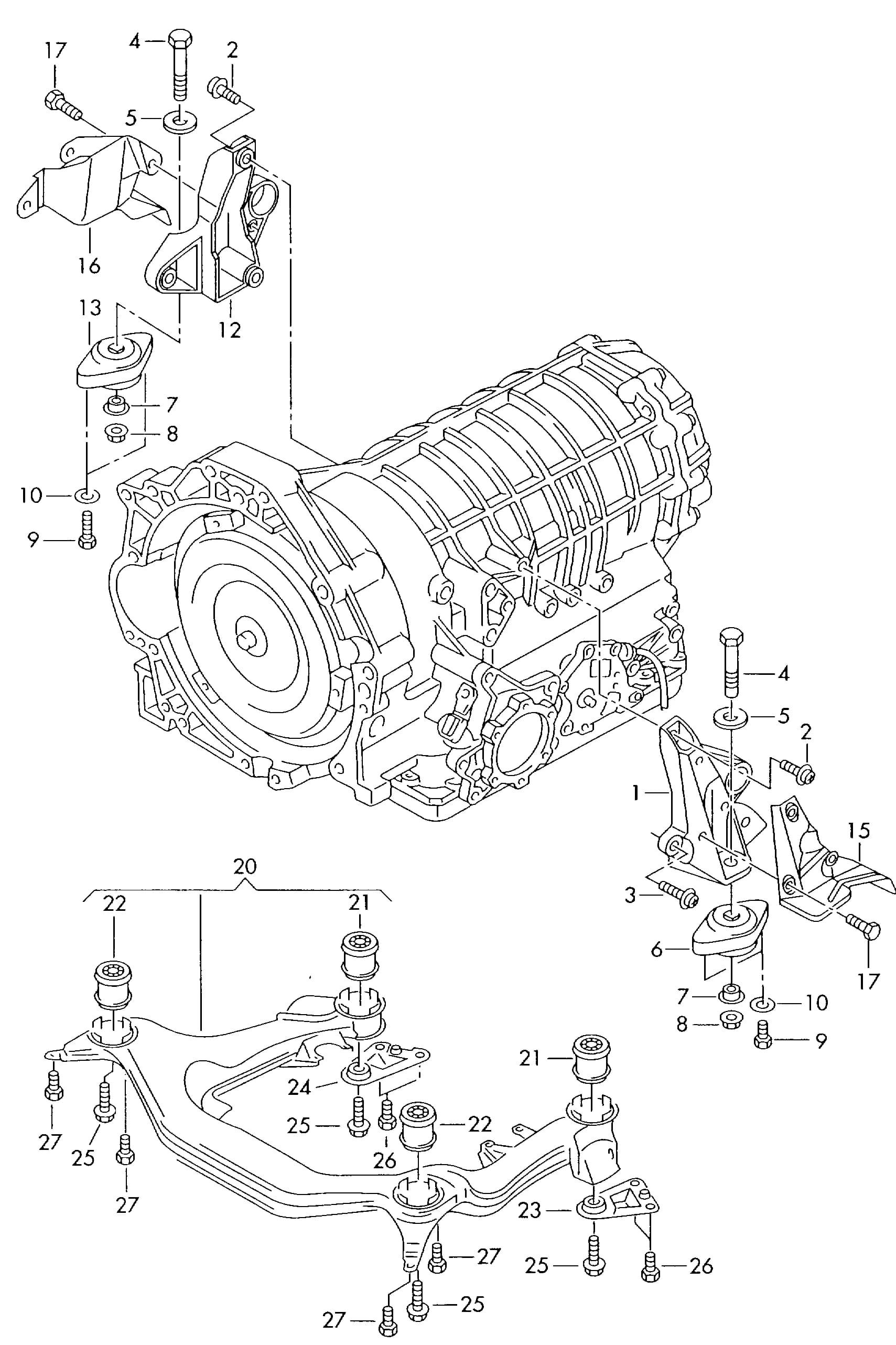 1997 (3B-V-000 001 >>) — Gearbox › 39980