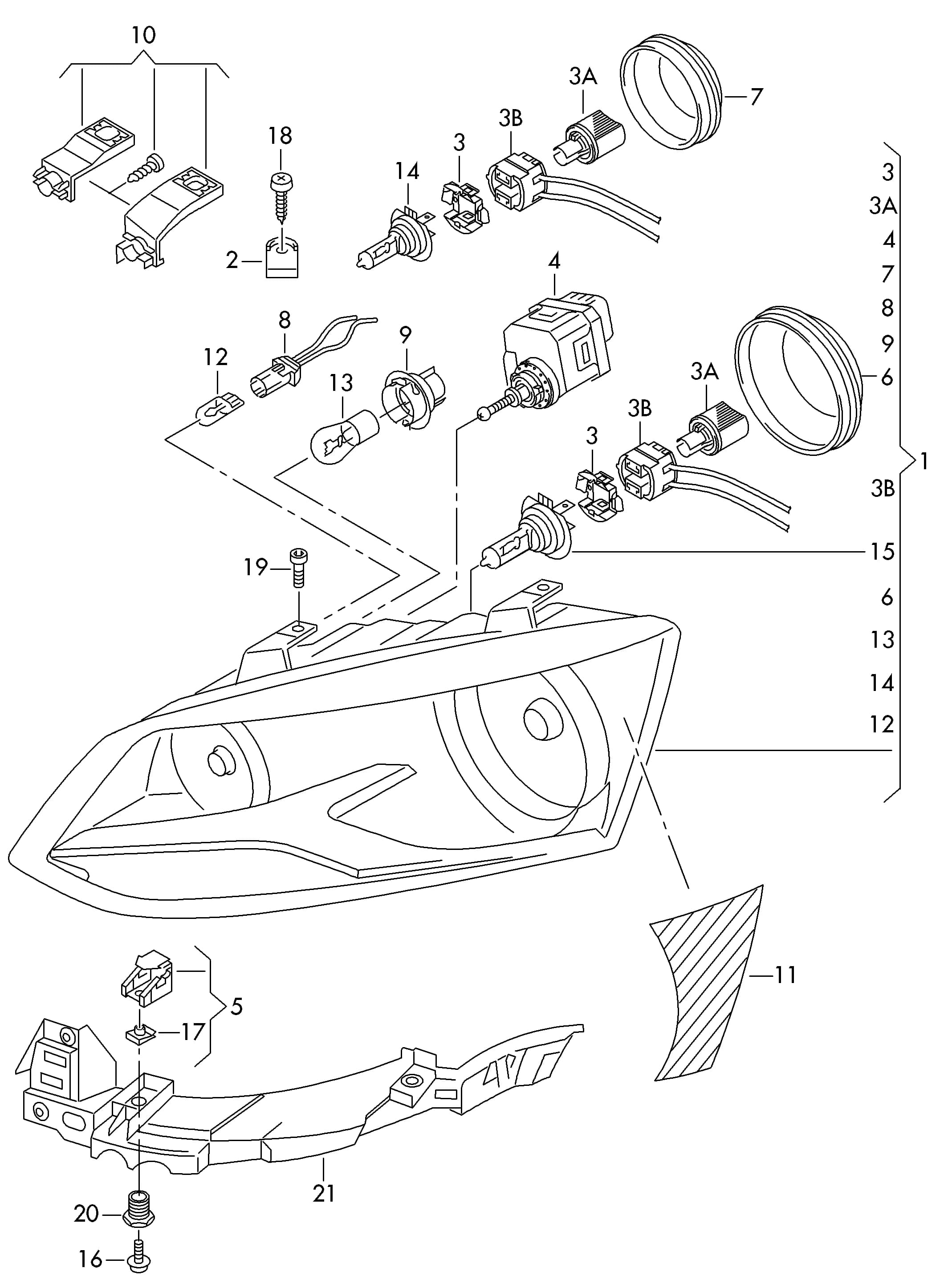 2019 (61-JG000 001 "RUS" >>) — Electrics › 94105