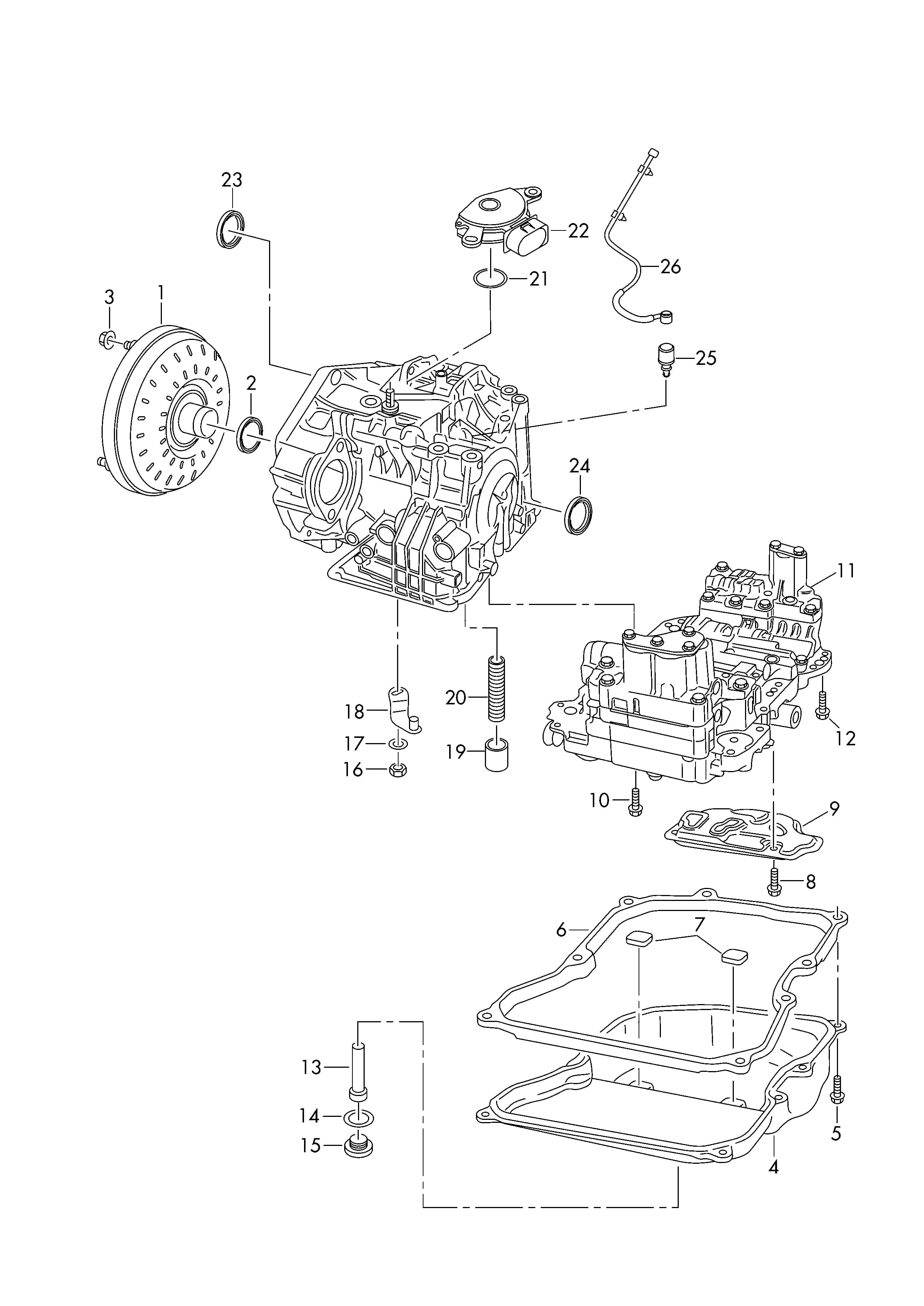 2018 (WVGZZZ5NZJ-000001 >> 5N2***) — Gearbox › 32110
