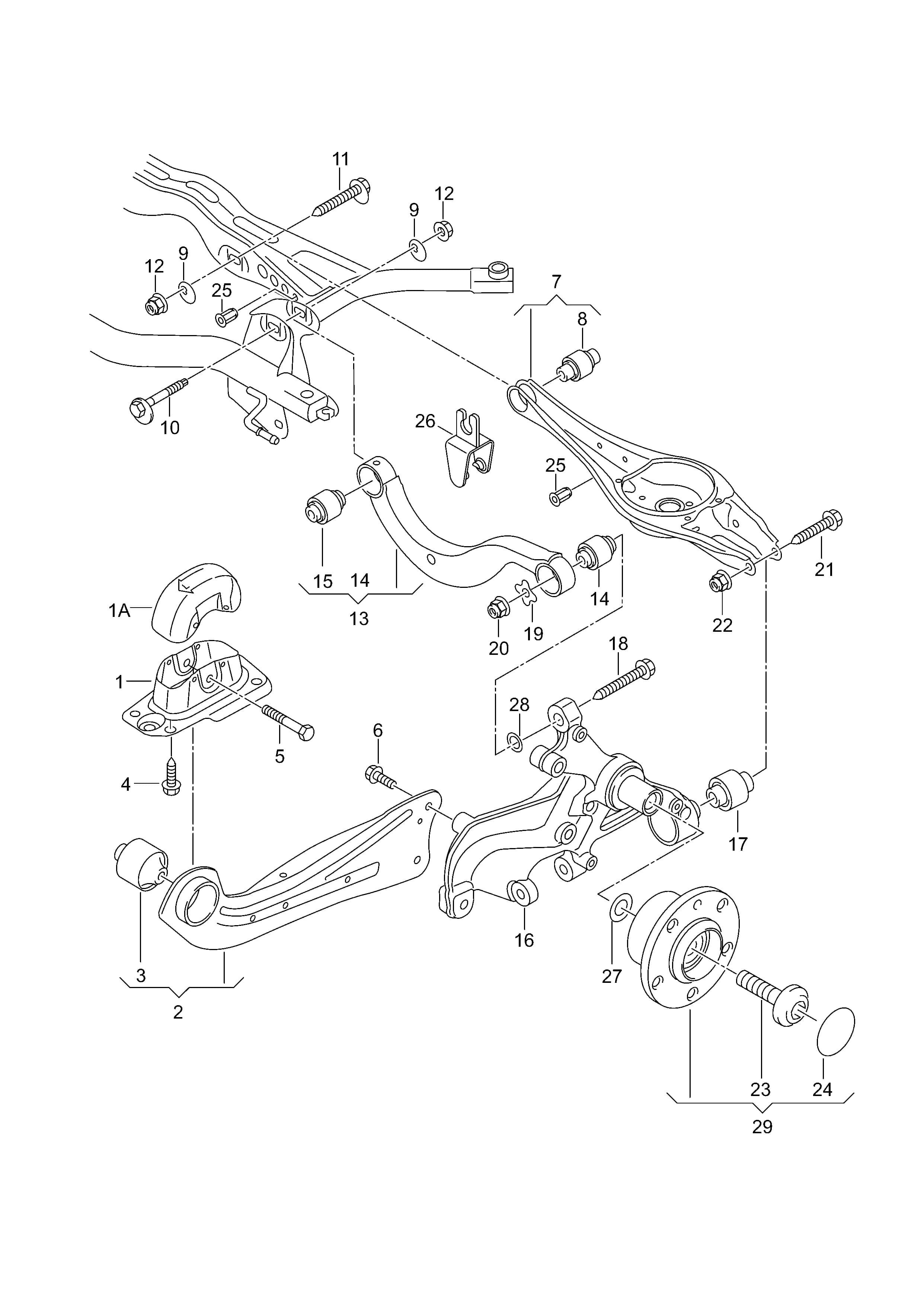 2019 — Rear axle › 50505