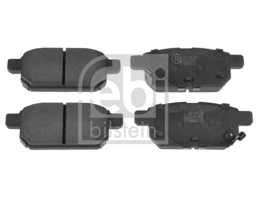 Stabdžių kaladėlių komplektas — FEBI BILSTEIN 116313
