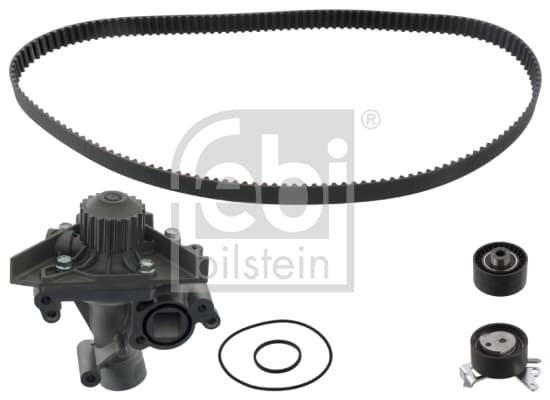 FEBI BILSTEIN 46410 Vandens siurblio ir paskirstymo diržo komplektas
