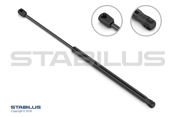 STABILUS 646294 Durys Dujinė spyruoklė