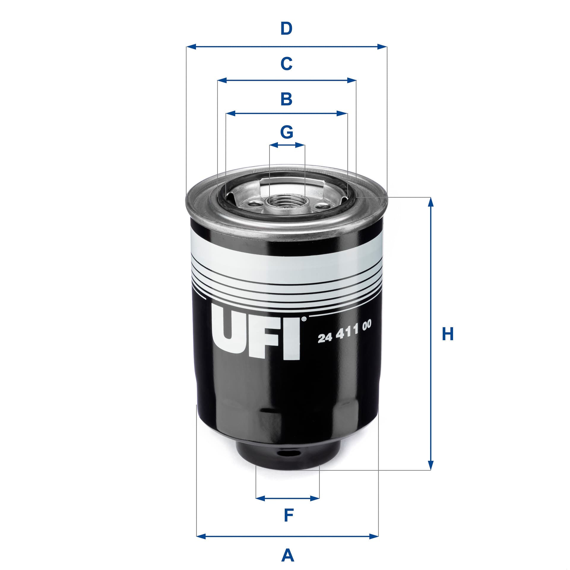 Kuro filtras — UFI 24.411.00