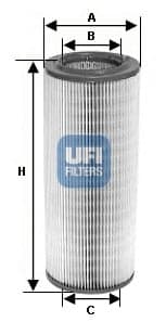 Oro filtras — UFI 27.947.00