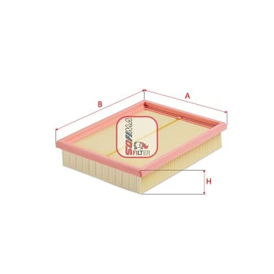 SOFIMA S 3D68 A Oro filtras