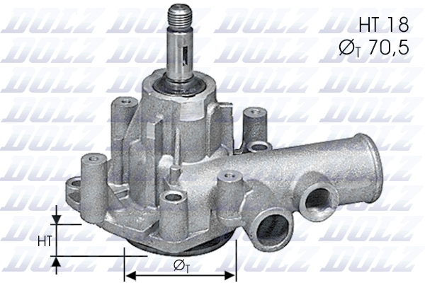 DOLZ M140 Vandens siurblys
