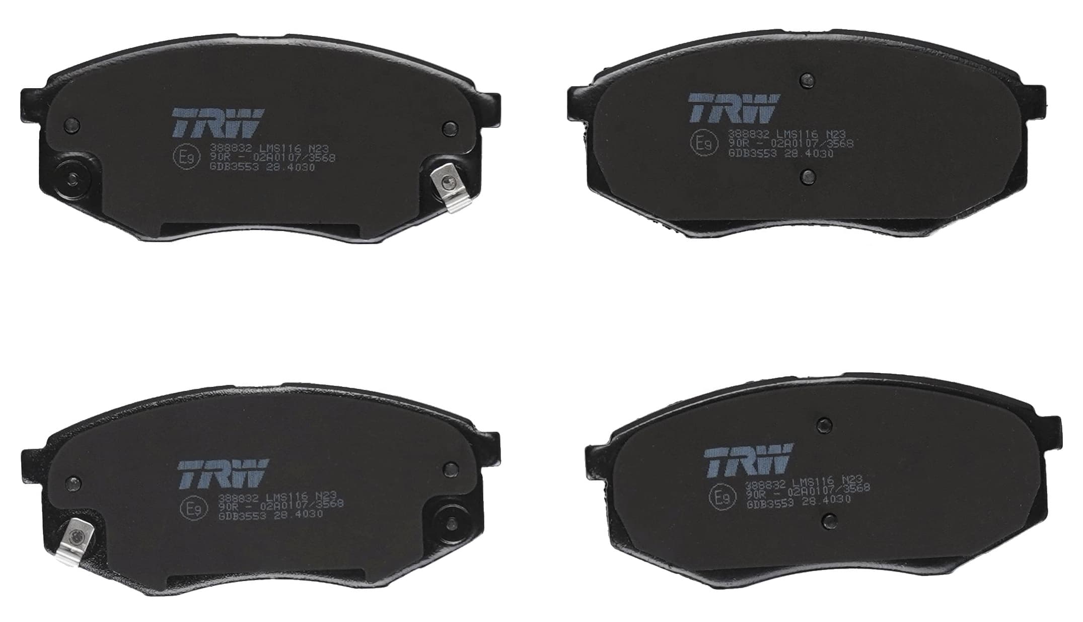 Brake pad set image