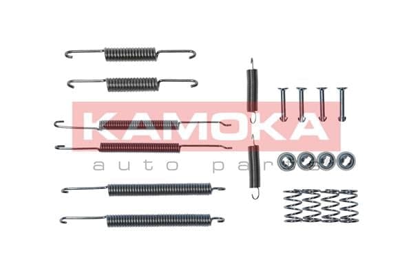 KAMOKA 1070021 Būgninių stabdžių kaladėlių priedų komplektas