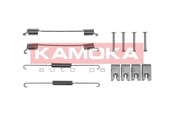 KAMOKA 1070053 Būgninių stabdžių kaladėlių priedų komplektas