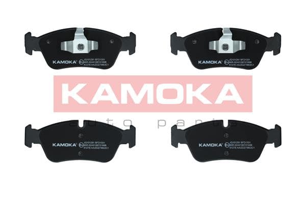 Stabdžių kaladėlių komplektas — KAMOKA JQ101291