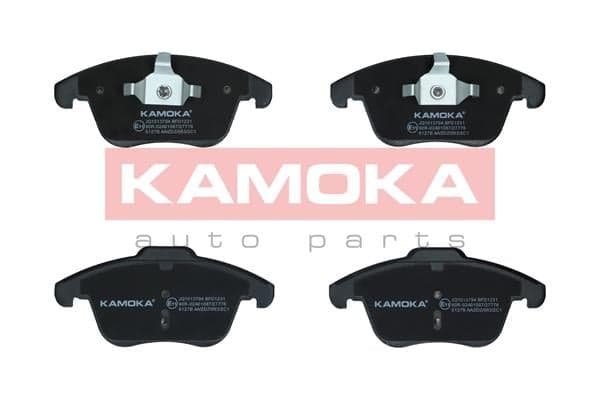 Stabdžių kaladėlių komplektas — KAMOKA JQ1013794