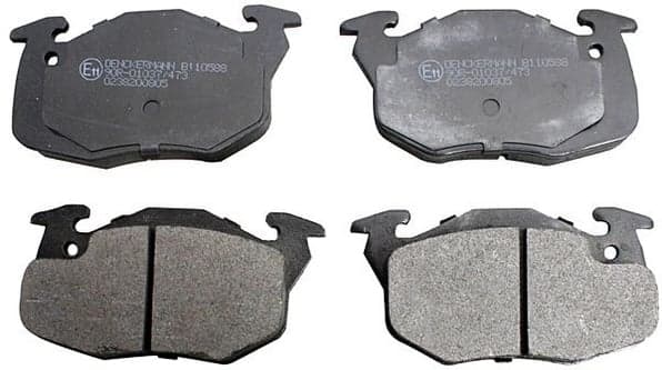 Stabdžių kaladėlių komplektas — DENCKERMANN B110588