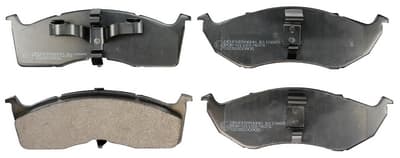 Stabdžių kaladėlių komplektas — DENCKERMANN B110865