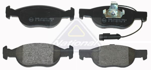 Brake pad set image