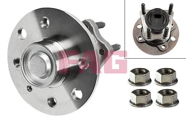 Rato guolio komplektas — Schaeffler FAG 713 6443 40