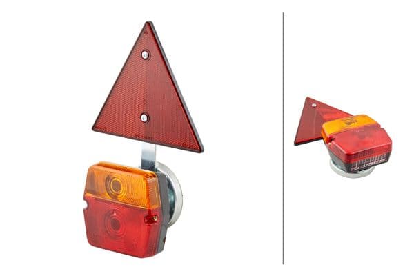 HELLA 2VB 357 032-031 Kombinuotas galinis žibintas