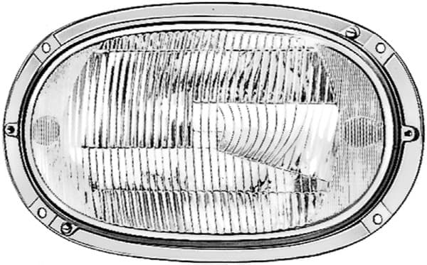 HELLA 9ES 112 293-001 Lęšis, priekinis žibintas