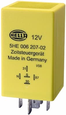 HELLA 5HE 006 207-027 Valdymo blokas, kaitinimo žvakių sistema