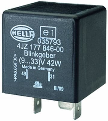 HELLA 4JZ 177 846-007 Posūkio rodiklio pertraukiklis