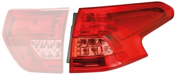HELLA 2SD 354 823-021 Galinis žibintas