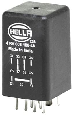 Valdymo blokas, kaitinimo žvakių sistema — HELLA 4RV 008 188-481
