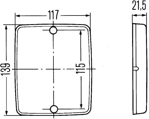 HELLA 8RA 003 660-007 Atšvaitas