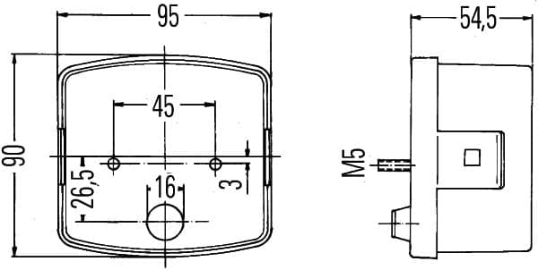 Posūkio žibintas — HELLA 2BE 002 776-251