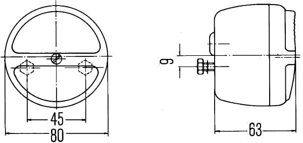 Kombinuotas galinis žibintas — HELLA 2SB 003 018-031