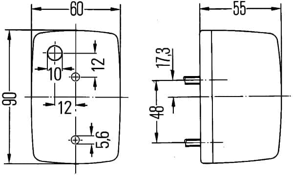 Posūkio žibintas — HELLA 2BA 002 652-121