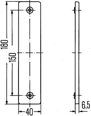 HELLA 8RA 002 023-001 Atšvaitas