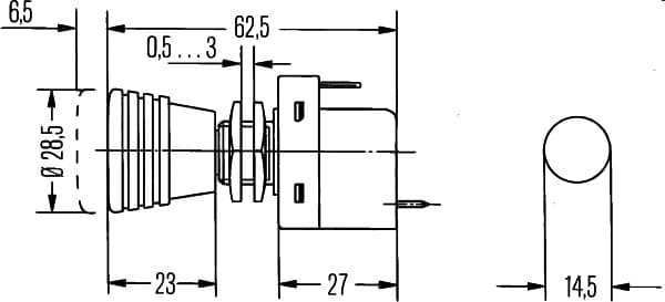 HELLA 6ED 004 778-001 Jungiklis